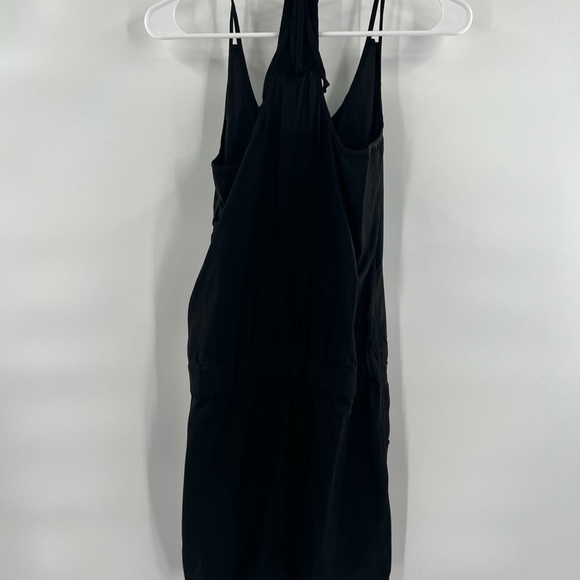 Athleta black halter dress with pockets size XS - Picture 7 of 11